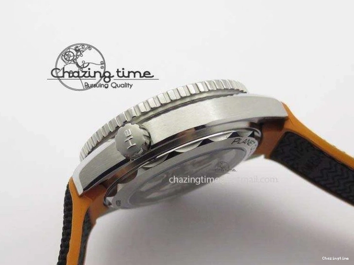 0109 Thermal 2016 Planet Ocean 45mm SS JHF Black Dial On Nylon Strap A 8245